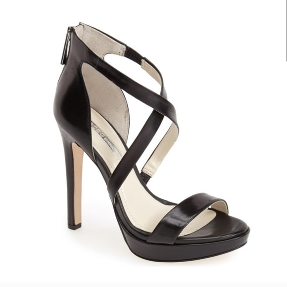 BCBGeneration Shoes - BCBGeneration Black Gidget Strappy Heel Sz 7